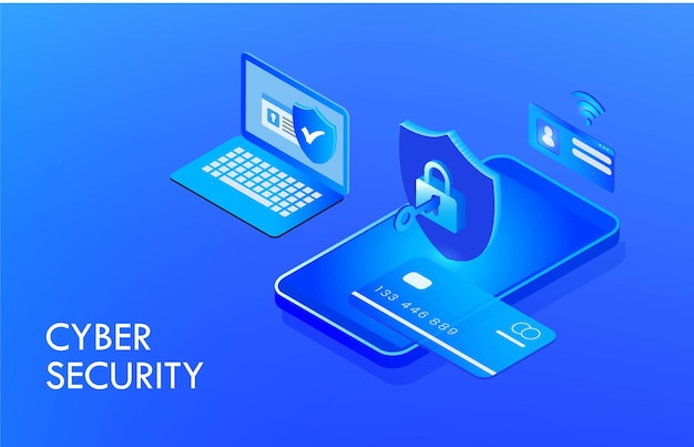 Cyber security and data protection privacy Secure data management and protect data from hacker