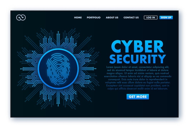 Vector cyber security vector logo with shield and check mark security shield concept internet security