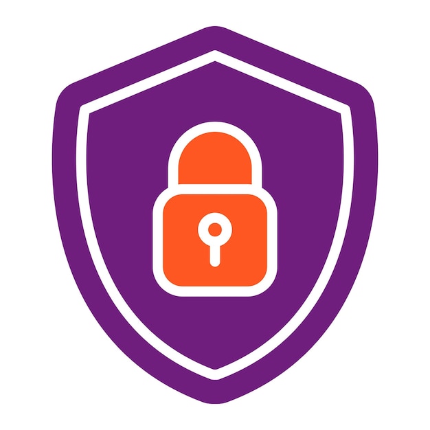 Cyberbeveiliging Vector Icon Design Illustratie