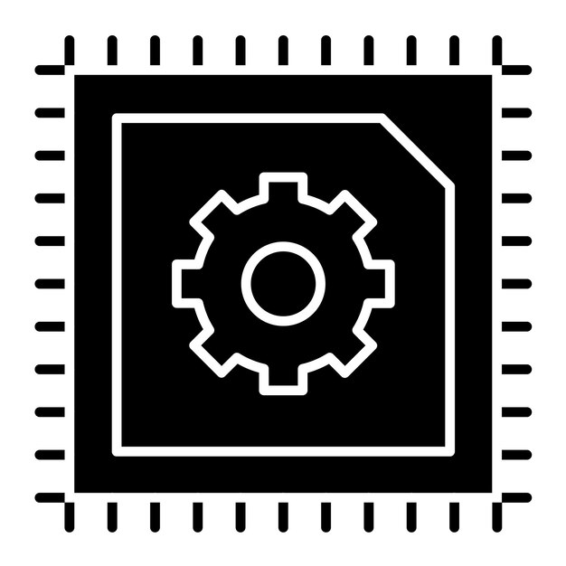 Cybernetica Vector Illustratie Stijl