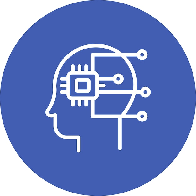 Cybernetics vector icoontje illustratie van Data Analytics icoonset