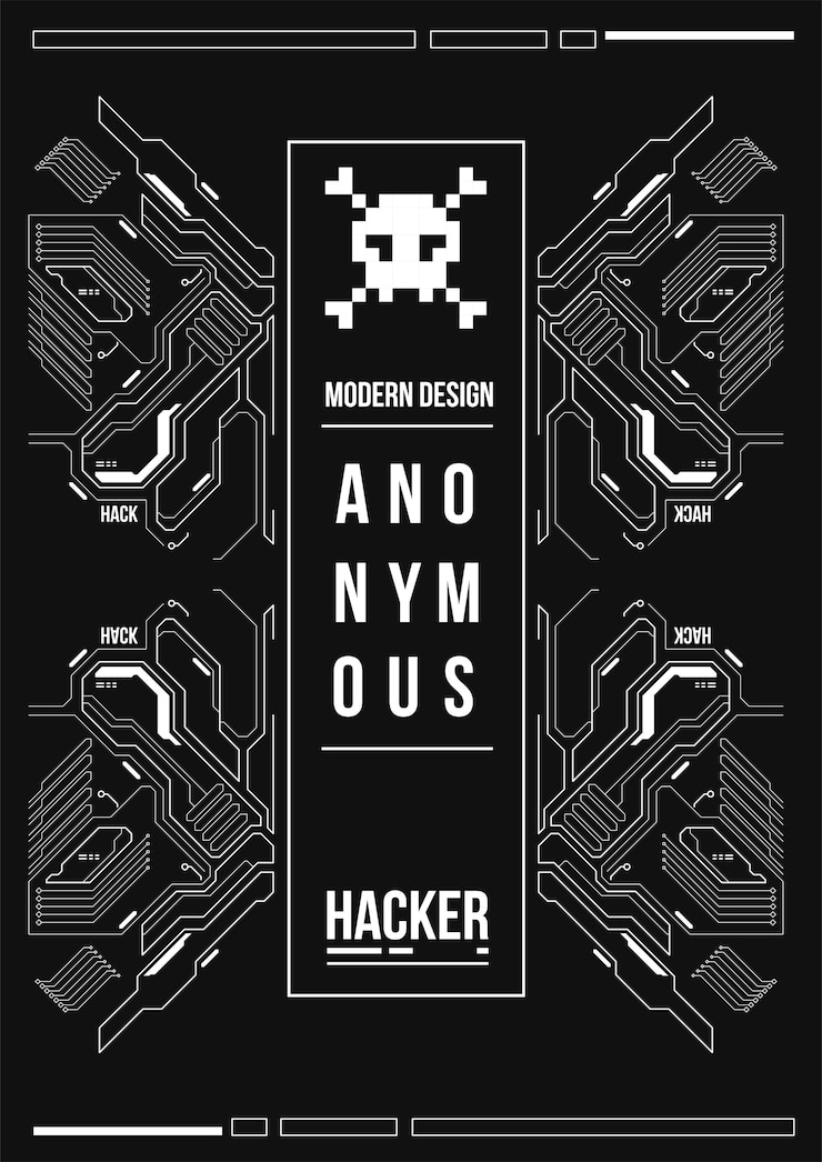 Vector cyberpunk futuristic poster. retro futuristic poster template. tech abstract poster template.