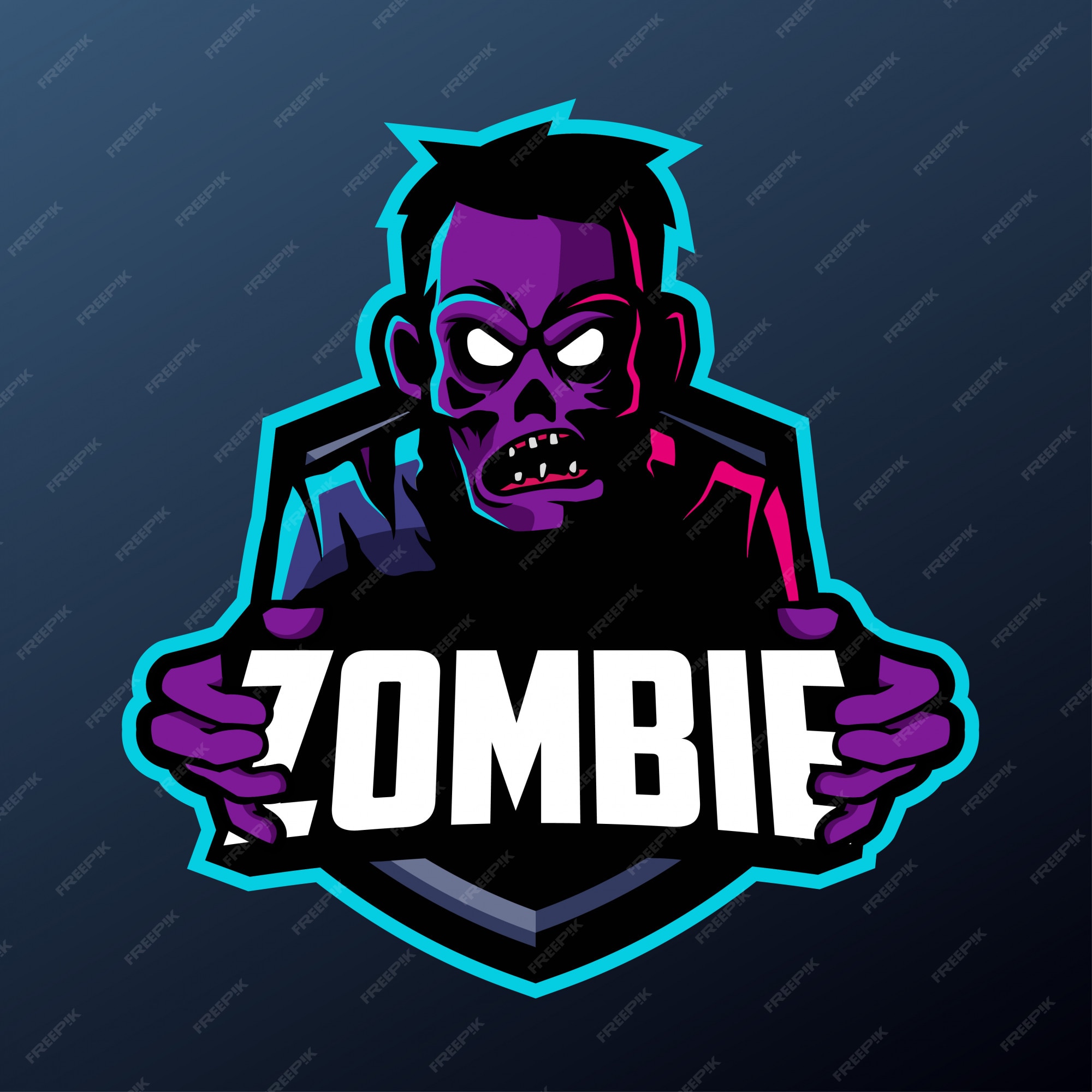 Prison Test Zone Esport Logo  Zombie Mascot Logo Sport by Teng Studio on  Dribbble