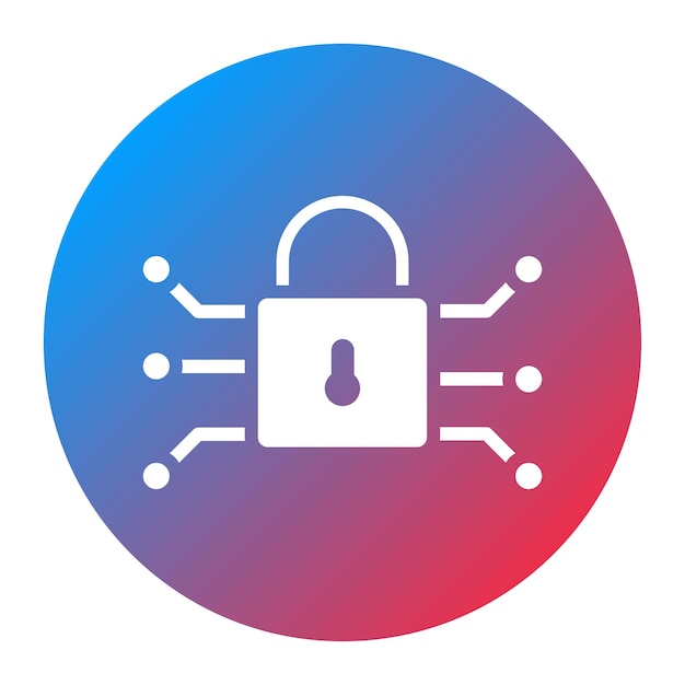 Cybersecurity Bedreigingsicon vector afbeelding Kan worden gebruikt voor zakelijke risico's
