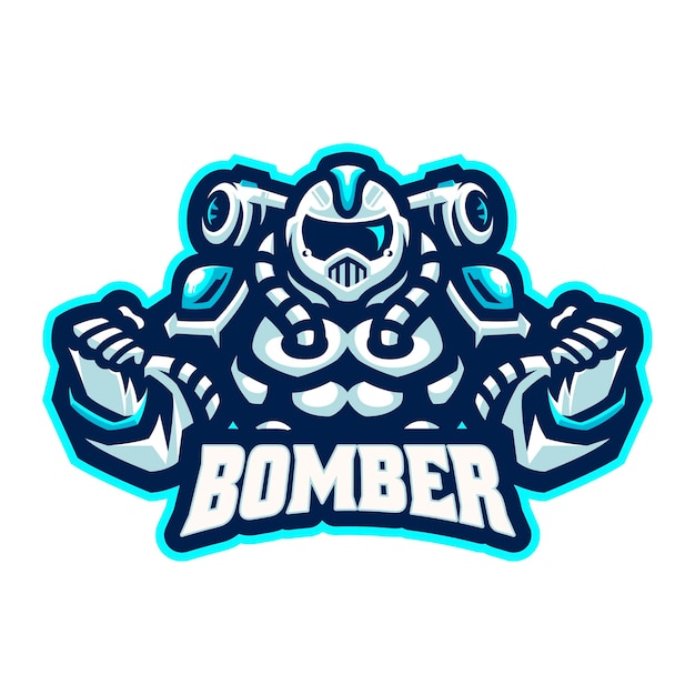 Cyborg Shooter Esport Logo