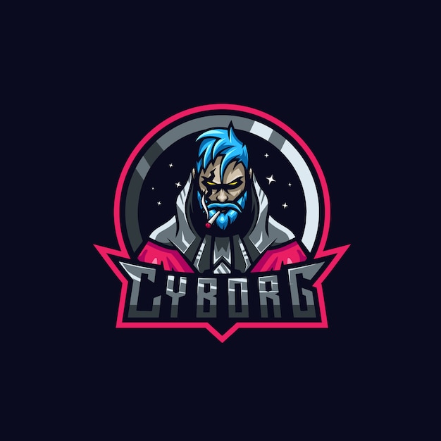 Cyborg 吸煙的插圖獎金