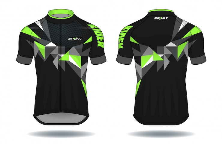 Vector cycle jersey
