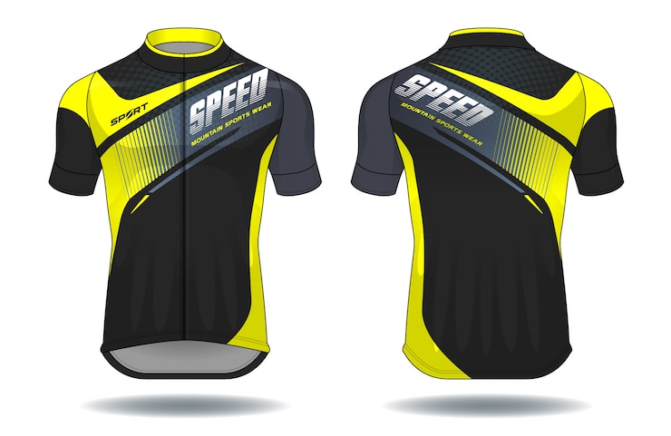 Vector cycle jersey