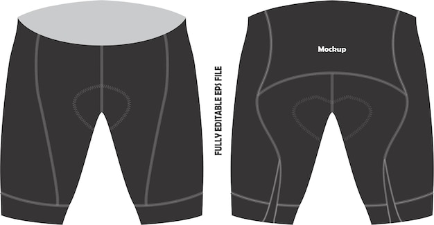 Cycling Shorts Mock ups