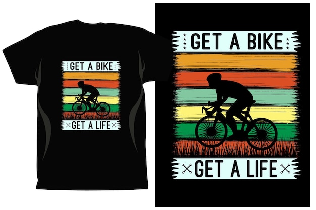 Cycling t-shirt design vector graphics. unisex. bicycle riders. bike shirt. funny cycling t-shirt.