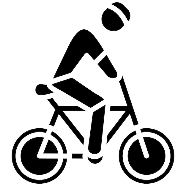 Cycling Vector Illustration Style