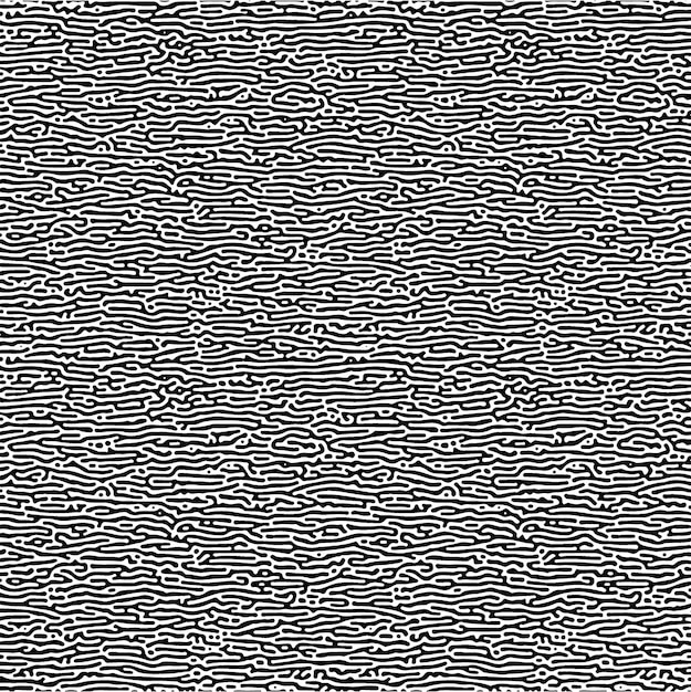 Cyclisch Symmetrisch Multiscale Turing-patroon Monochrome textuur