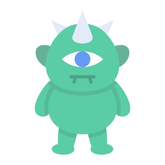 Cyclop Monster Icon