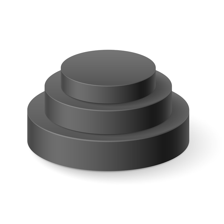 Vector cylinder pyramid