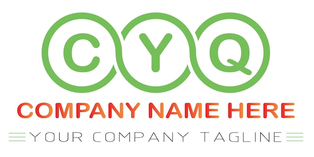 CYQ Letter Logo Design