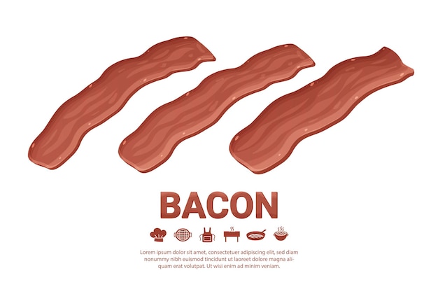 D bacon icon