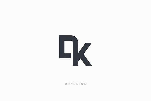 D brief DK combinatie monogram Logo