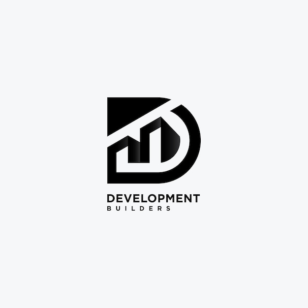 D latter development logo