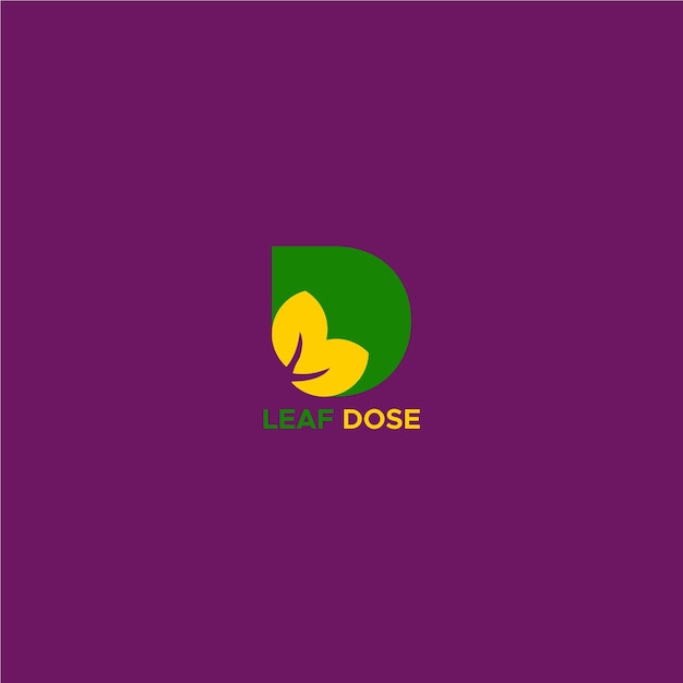 D Leaf-logo Bedrijfslogo