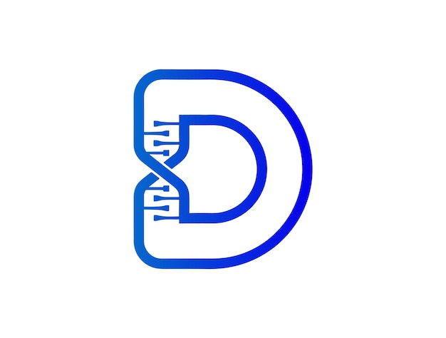 D文字