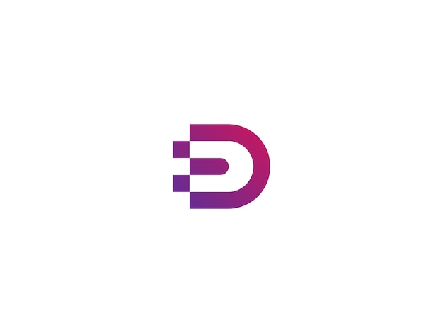 D logo  design