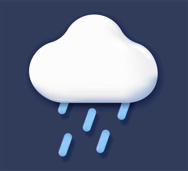 D weather icon