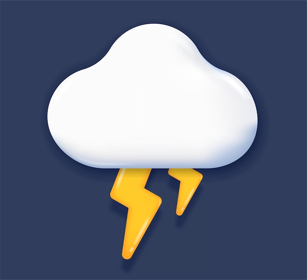 D weather icon