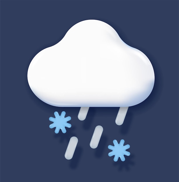 D weather icon