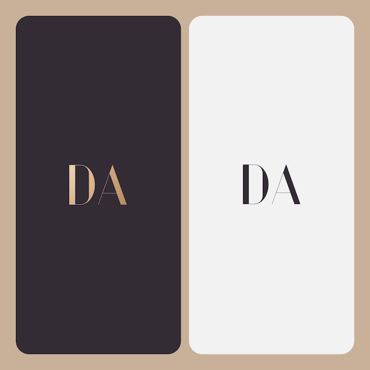 Vector da 로고 디자인 벡터 이미지