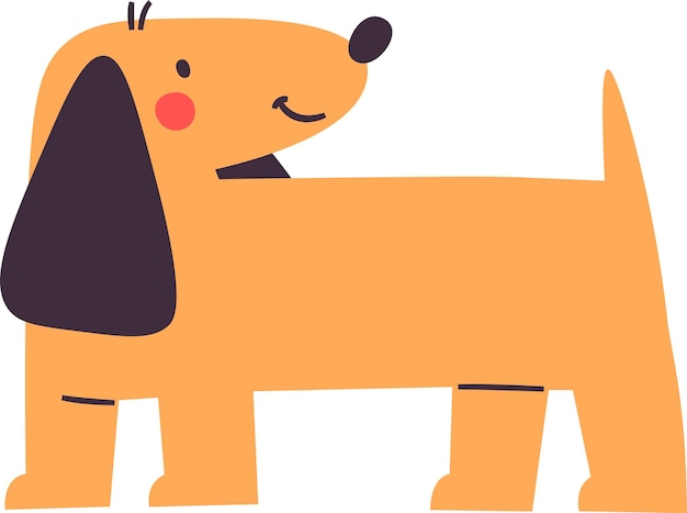 Dachshund Standing Dog