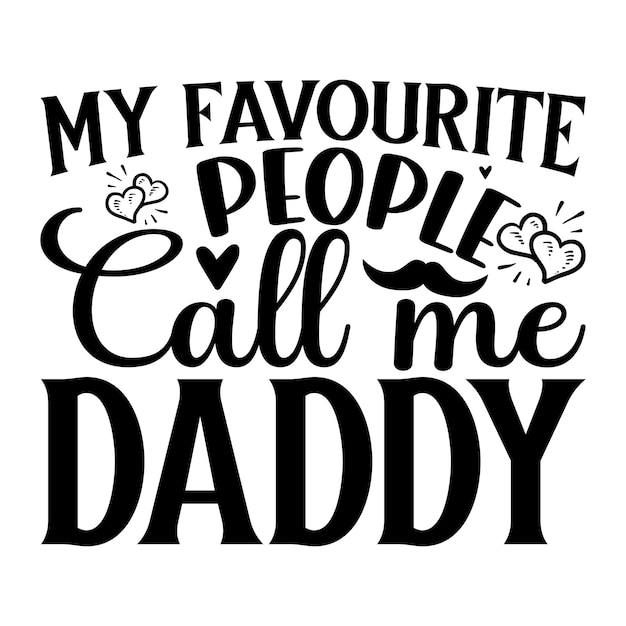 Dad Lettering design for greeting banners Mouse Pads Prints Cards and Posters Mugs Notebooks