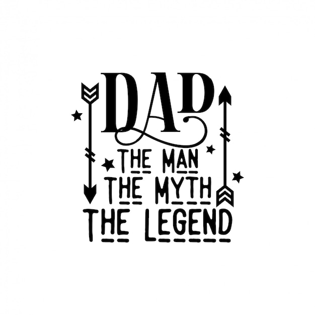 Papà, l'uomo, il mito, la leggenda cita con le frecce