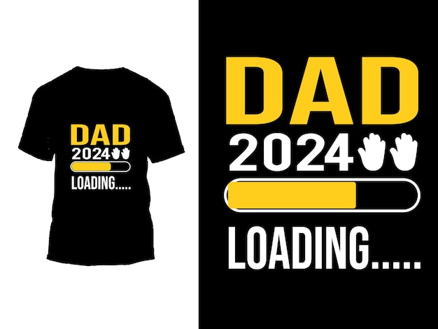 Dad's typography tshirt design