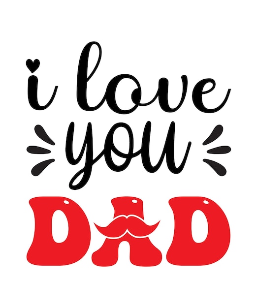 Vector dad svg tshirt design