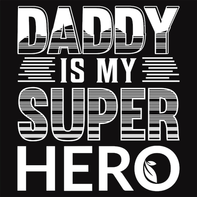 Vector dad t-shirt design