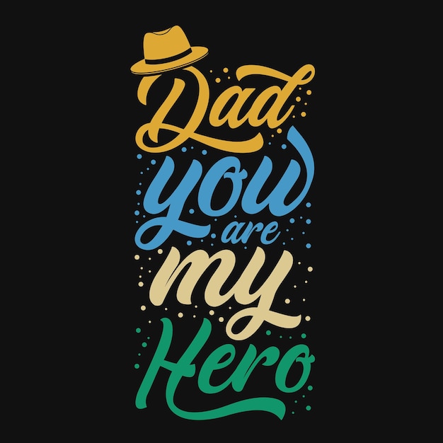 Vector dad t-shirt