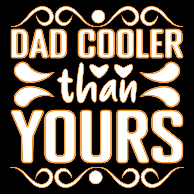 Vector dad tshirt design