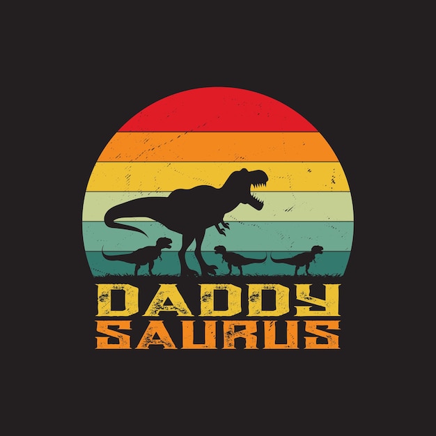 Dadasaurus Rex TShirt Design