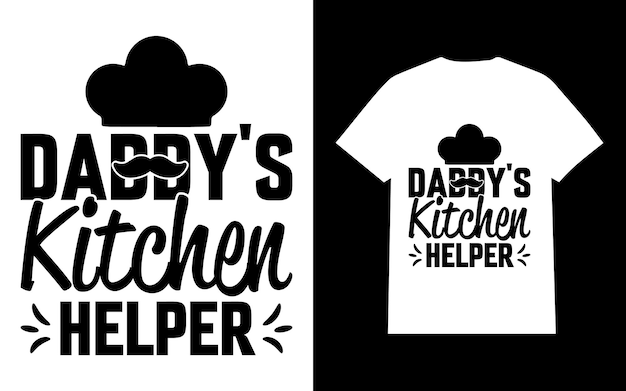 Daddy's kitchen helper