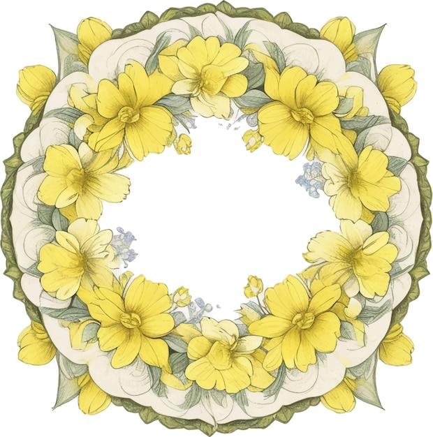 Daffodils Border