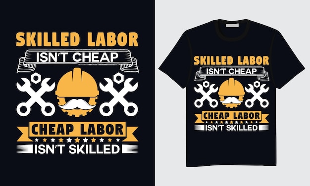 Dag van de Arbeid T-shirt Design, Happy Labor Day T-shirt Design, Internationale Dag van de Arbeid T-shirt Design