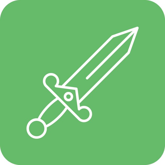 Dagger icoon vector afbeelding Kan worden gebruikt voor Dubai