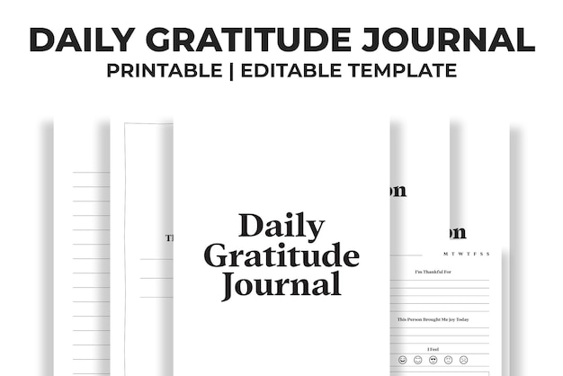 Daily Gratitude Journal