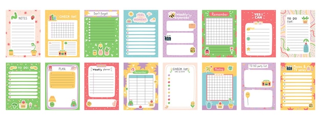 2 sheets Calendar Daily Weekly Clear Stickers Papercraft Planner Agenda  Chart