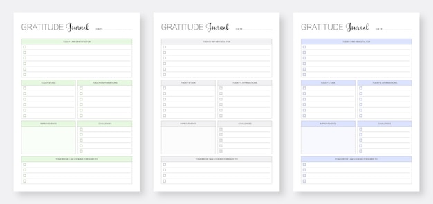 Daily Planner Template Design Daily Self Motivation Planner Design Minimalist Planner Pages Design