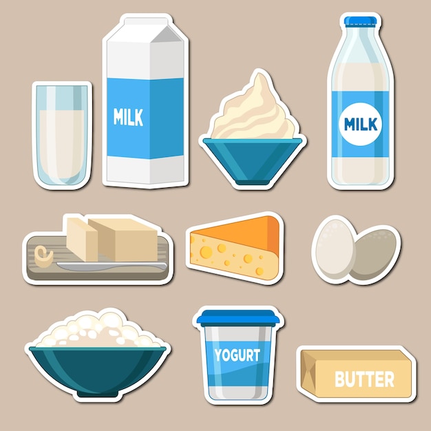 Vector dairy products