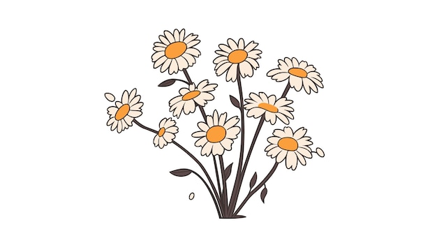 daisy flowers art