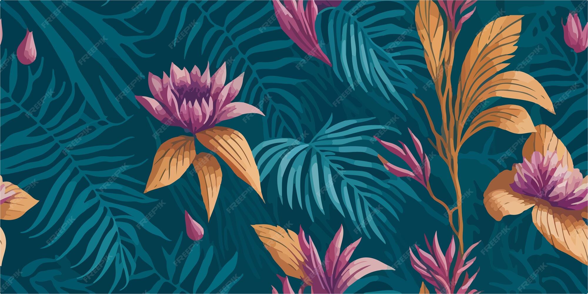 Premium Vector Daisy wonder inspiring vector pattern for captivating