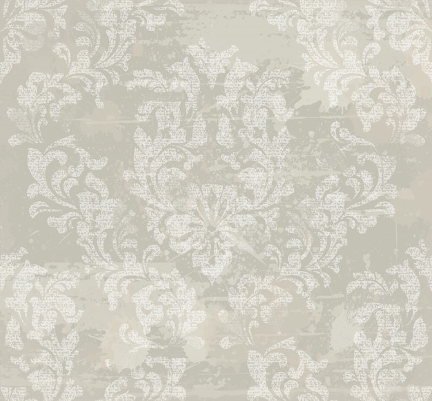 Damask pattern background