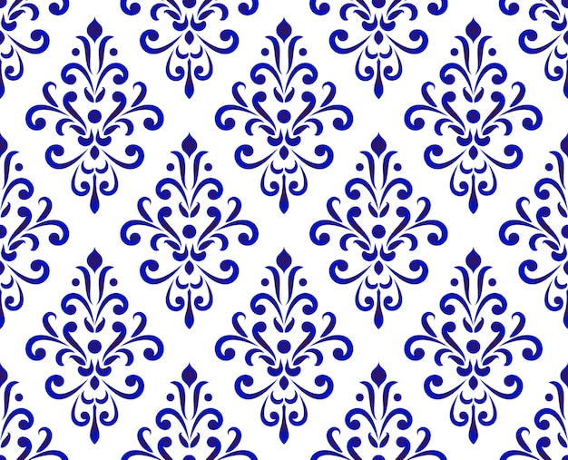 Damask pattern design